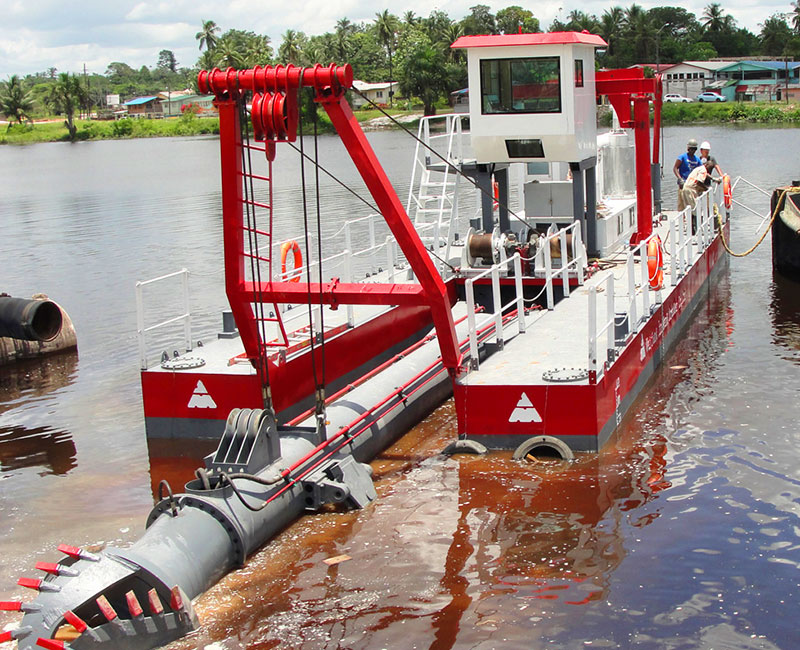 Dredger catena situla caret.