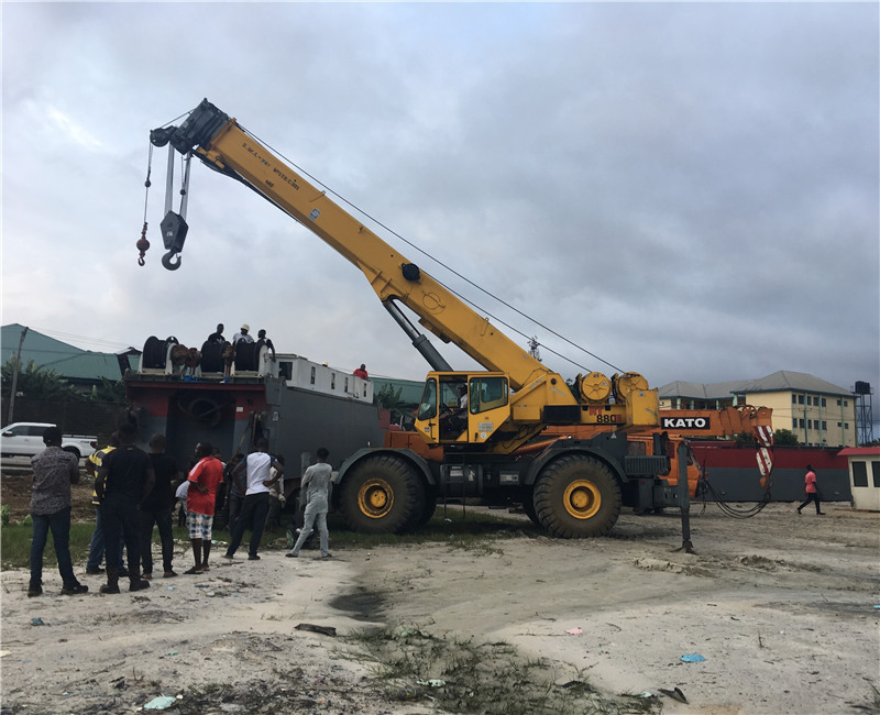 JMD550 dromonem suctionis dredger dredging in Nigeria