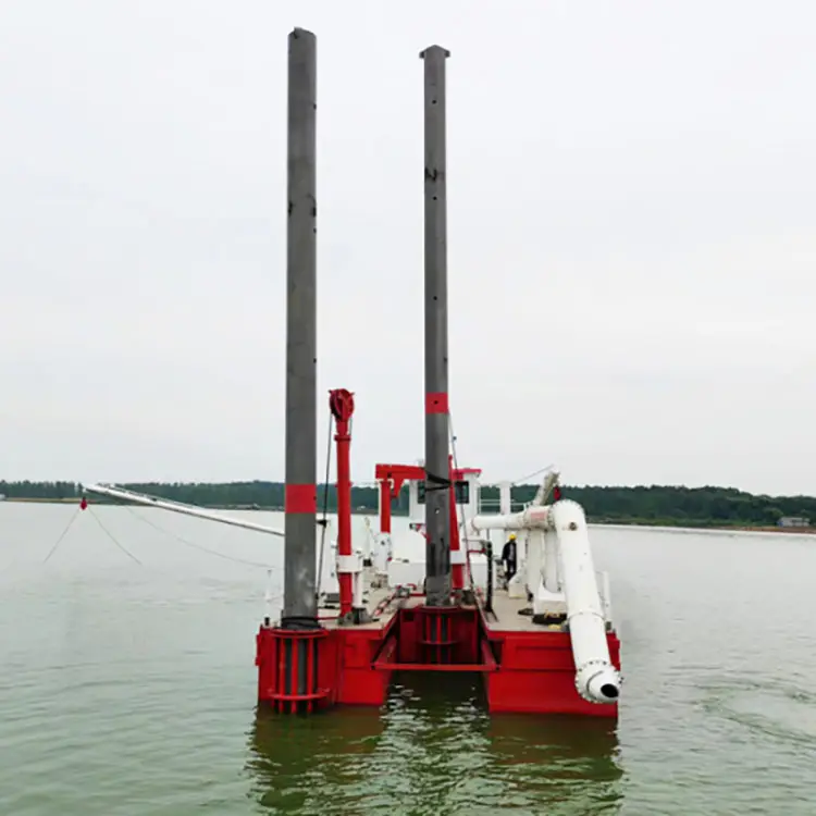 Cutter Suction River Sand Dredge Machine with Cummins Diesel Engine