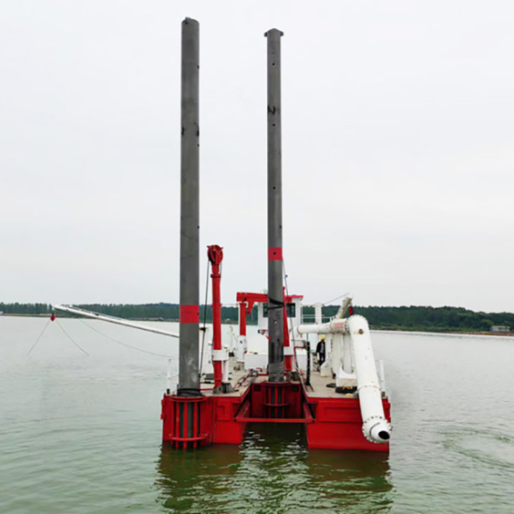 Cutter Suction flumen Arena Dredge Machina cum Cummins Diesel Engine