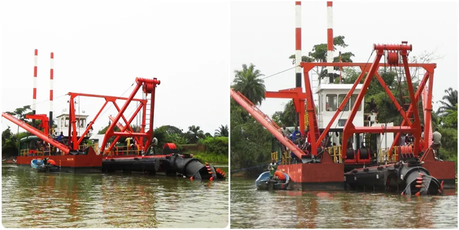 2500m³ Cutter Power River Dredging Equipment for Sand Suction