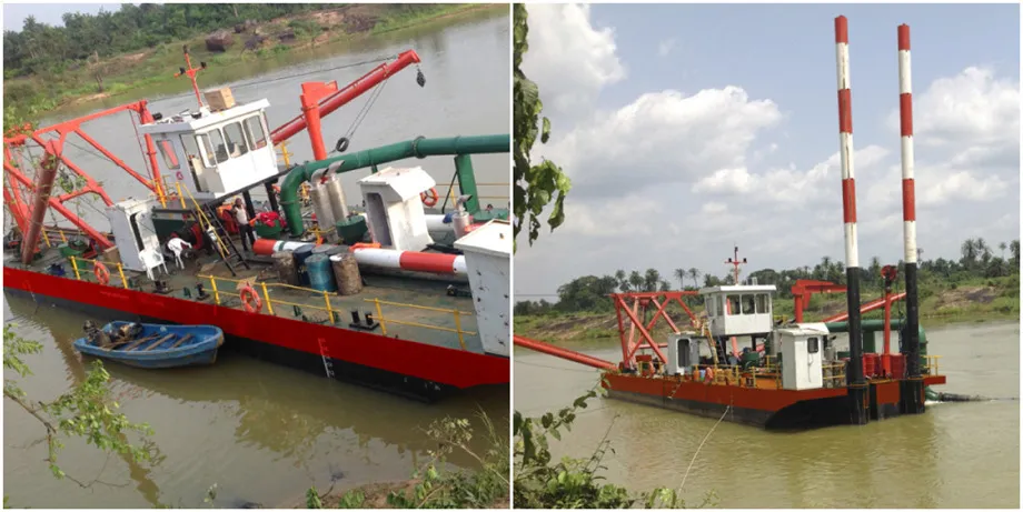 2500m³ Cutter Power River Dredging Equipment for Sand Suction