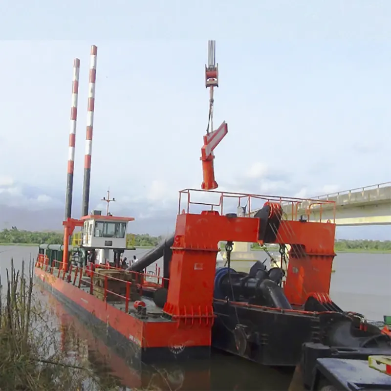 Underwater sentinam Cutter Caput Suction Dredge Arena Machina