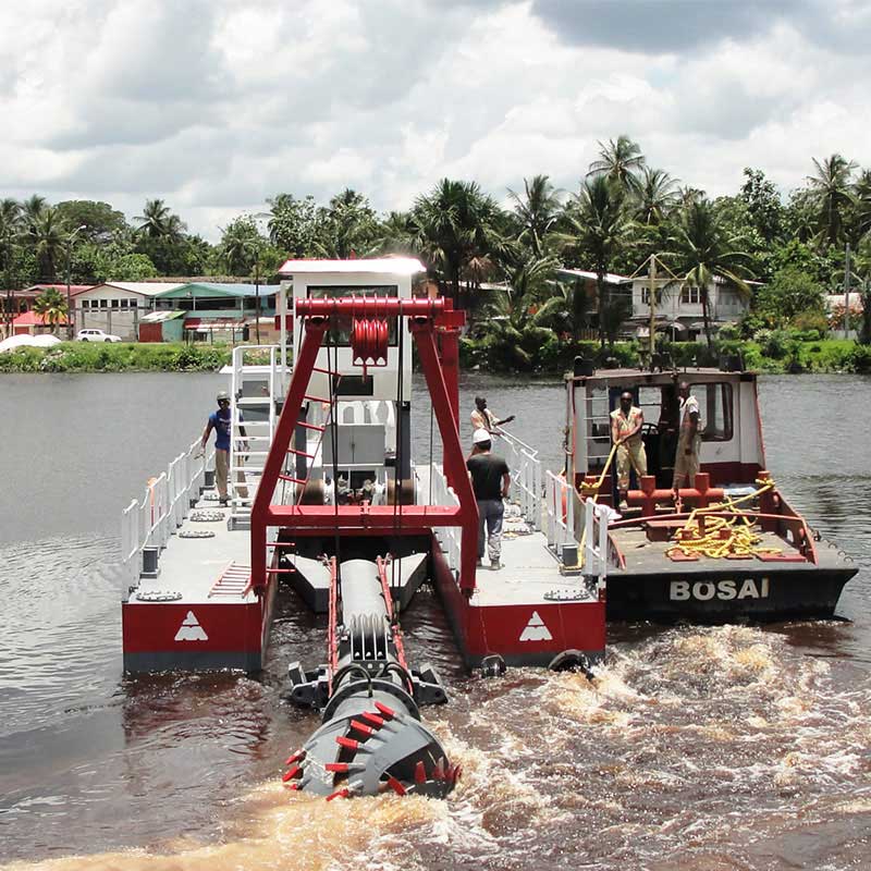 Parvus Dredger River Sand Dredging Machine