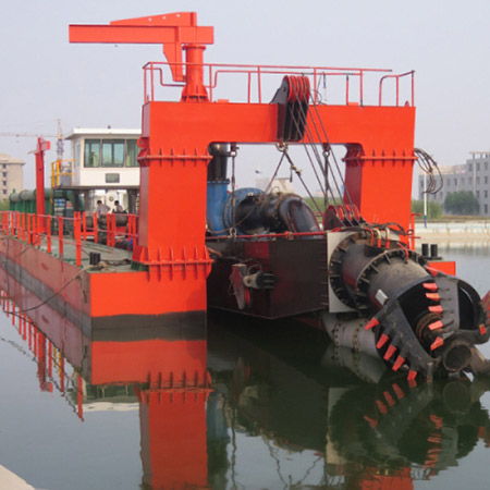 Submersible Dredging sentinam ad 25m profundum Cutter Suction Dredger Machina